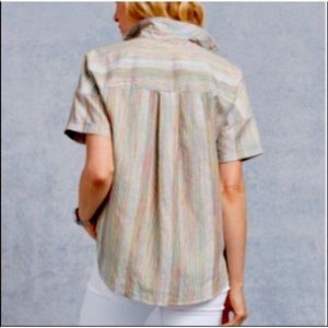 Frank & Eileen “Rose” Linen Top